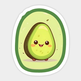 Avocado Sticker